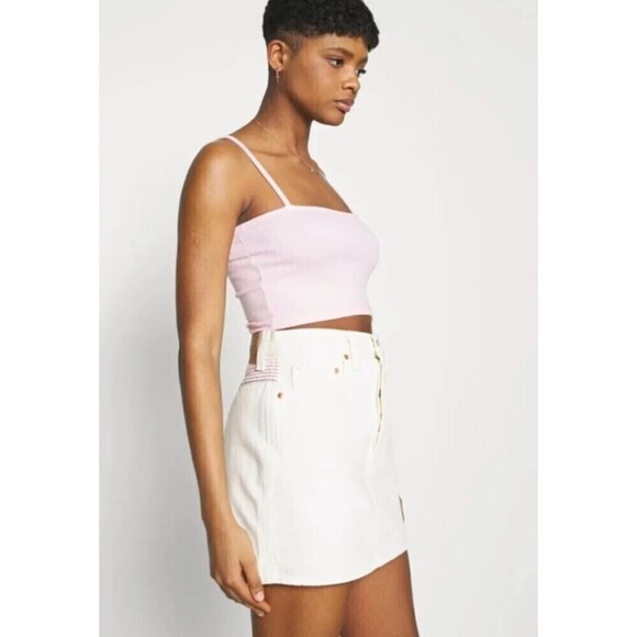 NEW! Levi's Rainbow Ribcage Skirt, 30 (US 10) - Picture 1 of 16